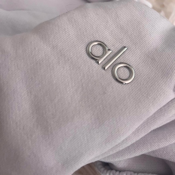 White alo sweatpants, sweats, unisex sweats, long sweats, high quality - Picture 4 of 6